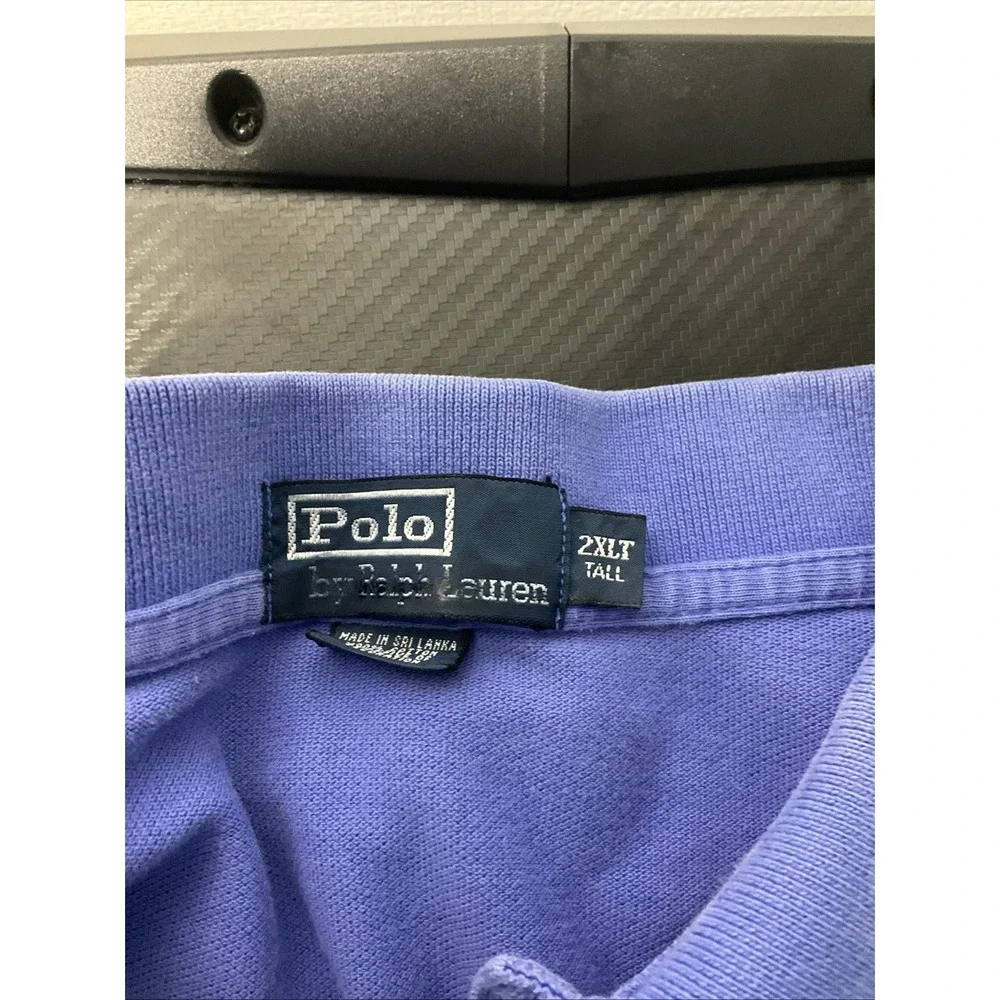 Polo Ralph Lauren Men's Size 2XLT Tall Blue With Orange Pony